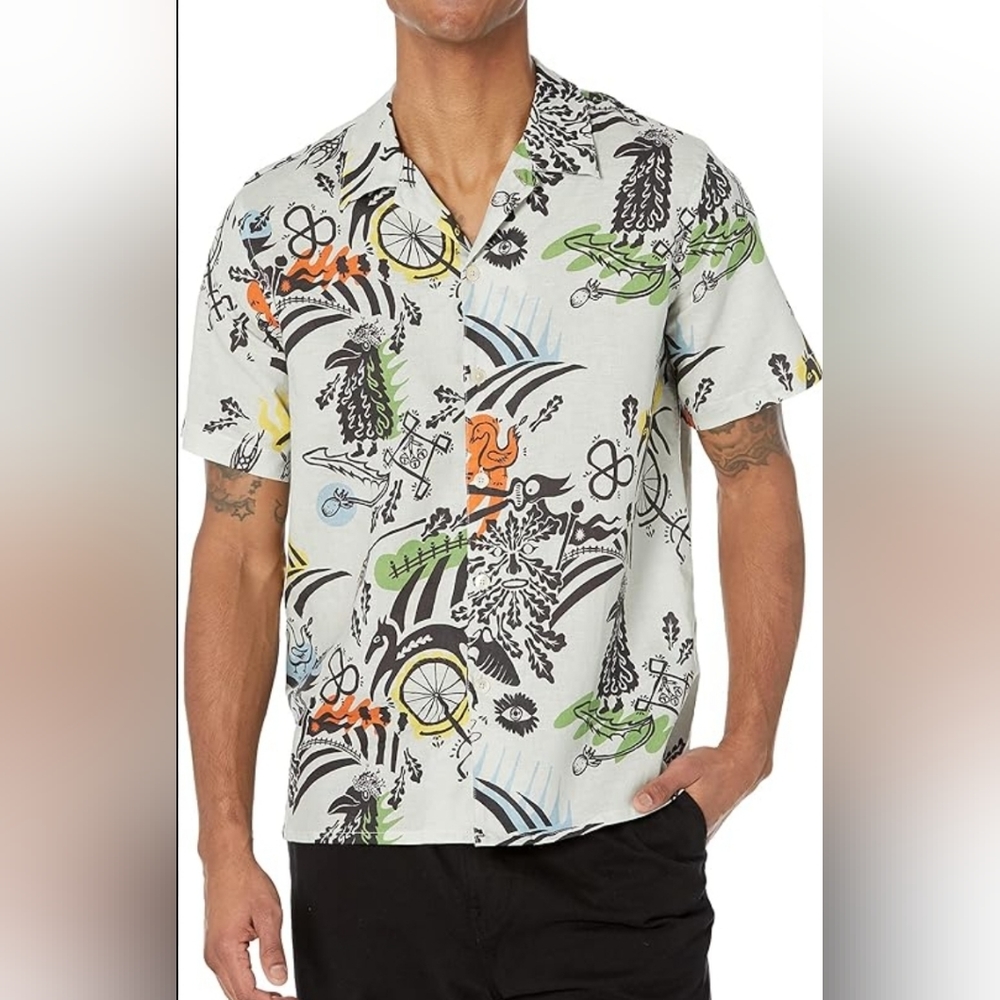 Paul Smith Short Sleeve Print Shirt